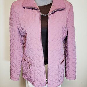 Pink Quilted Walking Jacket by Gallery